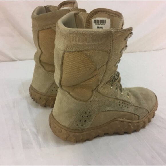 ROCKY 105 S2V AR670-1 APPROVED SPECIAL OPS TAN VENTED sz7M COMBAT BOOTS NM 01081 main image 9
